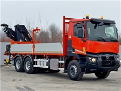 Renault C 430  SKRZYNIA 6,15 m  HIAB X-HIDUO 188
