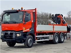 Renault C 430  SKRZYNIA 6,15 m  HIAB X-HIDUO 188