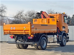 SCANIA G 360  PALFINGER PK 11002  BORDMATIC  ST