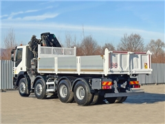 Iveco TRAKKER  WYWROTKA 5,50 m  HIAB 211 E - 6 H
