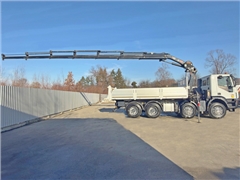 Iveco TRAKKER  WYWROTKA 5,50 m  HIAB 211 E - 6 H