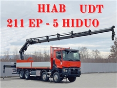 Renault K 430  SKRZYNIA 7,50 m  HIAB 211 EP - 5