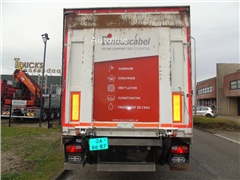 Naczepa furgon Van Hool 2x saf + lift