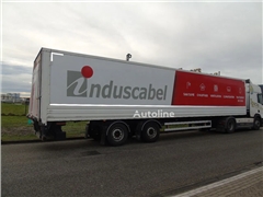 Naczepa furgon Van Hool 2x saf + lift