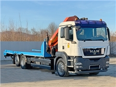 MAN TGS 26.400  AUTOLAWETA 7,70m + PALFINGER PK 2
