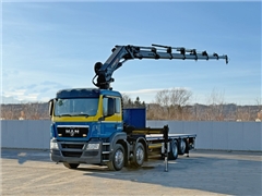 MAN TGS 32.440 Platforma 7,20m + HIAB 322 E - 7 H