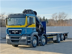 MAN TGS 32.440 Platforma 7,20m + HIAB 322 E - 7 H
