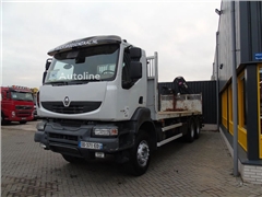 Renault Kerax 460DXI + HIAB 166 HIDUO + 6X4 + EURO 5 + REM