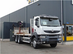 Renault Kerax 460DXI + HIAB 166 HIDUO + 6X4 + EURO 5 + REM