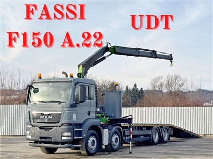 MAN TGS 35.360  LAWETA 7,95m + FASSI F150 A.22