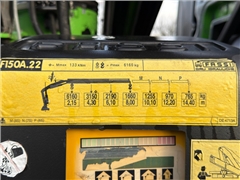 MAN TGS 35.360  LAWETA 7,95m + FASSI F150 A.22