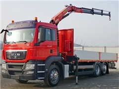 MAN TGS 26.360  SKRZYNIA 7,10 m + PK 12000 + PILO