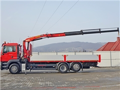 MAN TGS 26.360  SKRZYNIA 7,10 m + PK 12000 + PILO