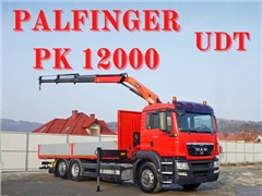 MAN TGS 26.360  SKRZYNIA 7,10 m + PK 12000 + PILO