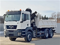 MAN TGS 26.400 WYWROTKA 5,30m  HIAB 144 B - 3 HI