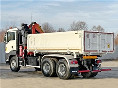 MAN TGS 26.400 WYWROTKA 4,90m  PALFINGER PK 1600