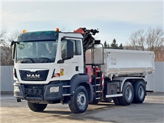 MAN TGS 26.400 WYWROTKA 4,90m  PALFINGER PK 1600