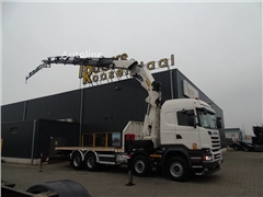 Scania R 520 V8 + PALFINGER 72002 6X + JIB 4X + WINCH + 8