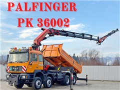 MAN 35.414  PALFINGER PK 36002 + PILOT   BORDMAT