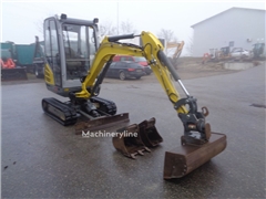 Minikoparka Wacker ET20 VDS Powertilt 3 x Löffel