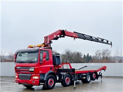 DAF  85.510  LAWETA 8,00 m + FASSI F4 A.2.26  ST