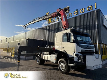 Volvo FM Ciągnik siodłowy Volvo FMX 500 + 4x4 + HMF 4020 4x + JIB 4x 30 METER + REMOTE