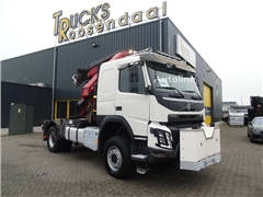 Volvo FM Ciągnik siodłowy Volvo FMX 500 + 4x4 + HMF 4020 4x + JIB 4x 30 METER + REMOTE
