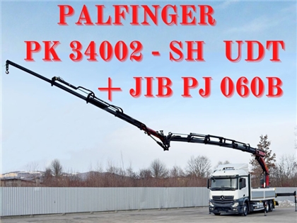 MERCEDES ACTROS 2545  PALFINGER PK 34002 - SH + J