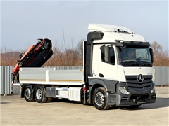 MERCEDES ACTROS 2545  PALFINGER PK 34002 - SH + J