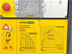 MERCEDES ACTROS 2545  PALFINGER PK 34002 - SH + J