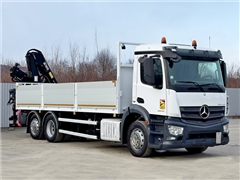 MERCEDES ANTOS 2545 + HIAB 144 BS - 2 HIDUO + PILO
