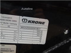 Przyczepa do przewozu kontenerów Krone 2 AXLE BPW