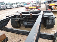 Przyczepa do przewozu kontenerów Krone 2 AXLE BPW