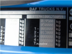 DAF CF Ciągnik siodłowy DAF CF 410 + APK 21-08-2026