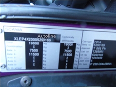 Scania P230 LOW KLM + CARRIER + LOADLIFT +