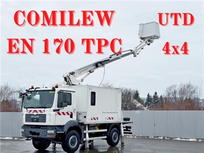 MAN TGM 13.240  PODNOŚNIK KOSZOWY ZWYŻKA  COMILE