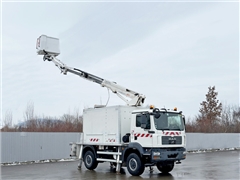 MAN TGM 13.240  PODNOŚNIK KOSZOWY ZWYŻKA  COMILE