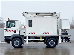 MAN TGM 13.240  PODNOŚNIK KOSZOWY ZWYŻKA  COMILE