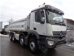 Mercedes Arocs 3246 /Blattfederung/Bordmatik/Meiller