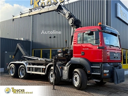 MAN TGA 41.440 8X4 + HIAB 166 E-3 HIPRO + REMOTE + HOO