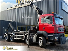 MAN TGA 41.440 8X4 + HIAB 166 E-3 HIPRO + REMOTE + HOO