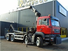 MAN TGA 41.440 8X4 + HIAB 166 E-3 HIPRO + REMOTE + HOO