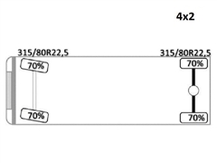SCANIA P 230 Hakowiec  4x2  STAN BDB!