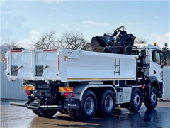 MAN TGS 35.470  WYWROTKA 5,10 m + PILOT  HIAB Z