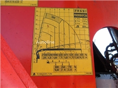 DAF CF 85.510 + FASSI 80TON 6x + 8X2 + EURO 5 + REMOTE