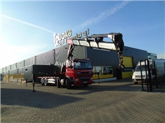 DAF CF 85.510 + FASSI 80TON 6x + 8X2 + EURO 5 + REMOTE