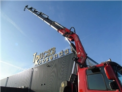 DAF CF 85.510 + FASSI 80TON 6x + 8X2 + EURO 5 + REMOTE