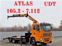 MAN TGA 26.360  LAWETA 7,50m + ATLAS 105.2 - 7.11