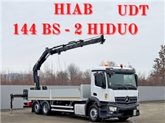 MERCEDES ANTOS 2540 + HIAB 144 BS - 2 HIDUO + PILO