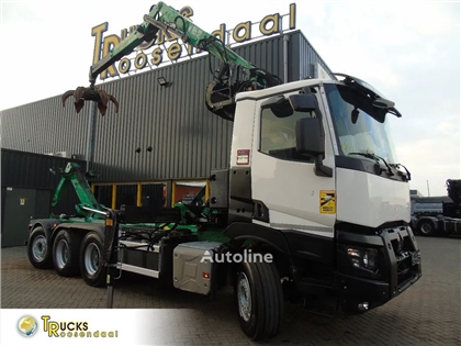 Renault C 480 + BOB 165S2 + HOOK + 8X4 + NEW NEW! 146KM
